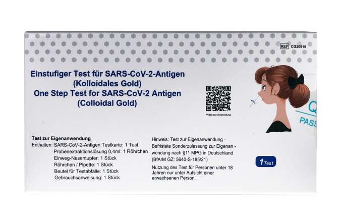 SARS-CoV-2-Antigen Laientest